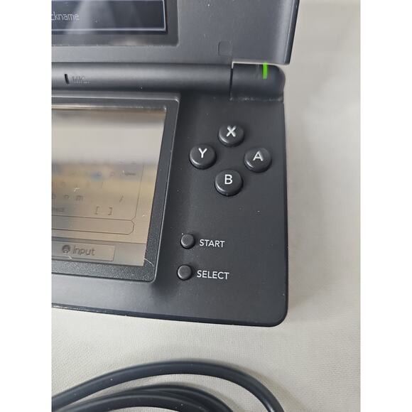 Nintendo DS Lite Handheld Black w/ Multi Device USB Charging Cable, Game, Stylus - Picture 4 of 16